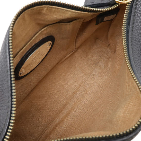 FENDI Black Leather Shoulder Bag - Picture 7 of 10